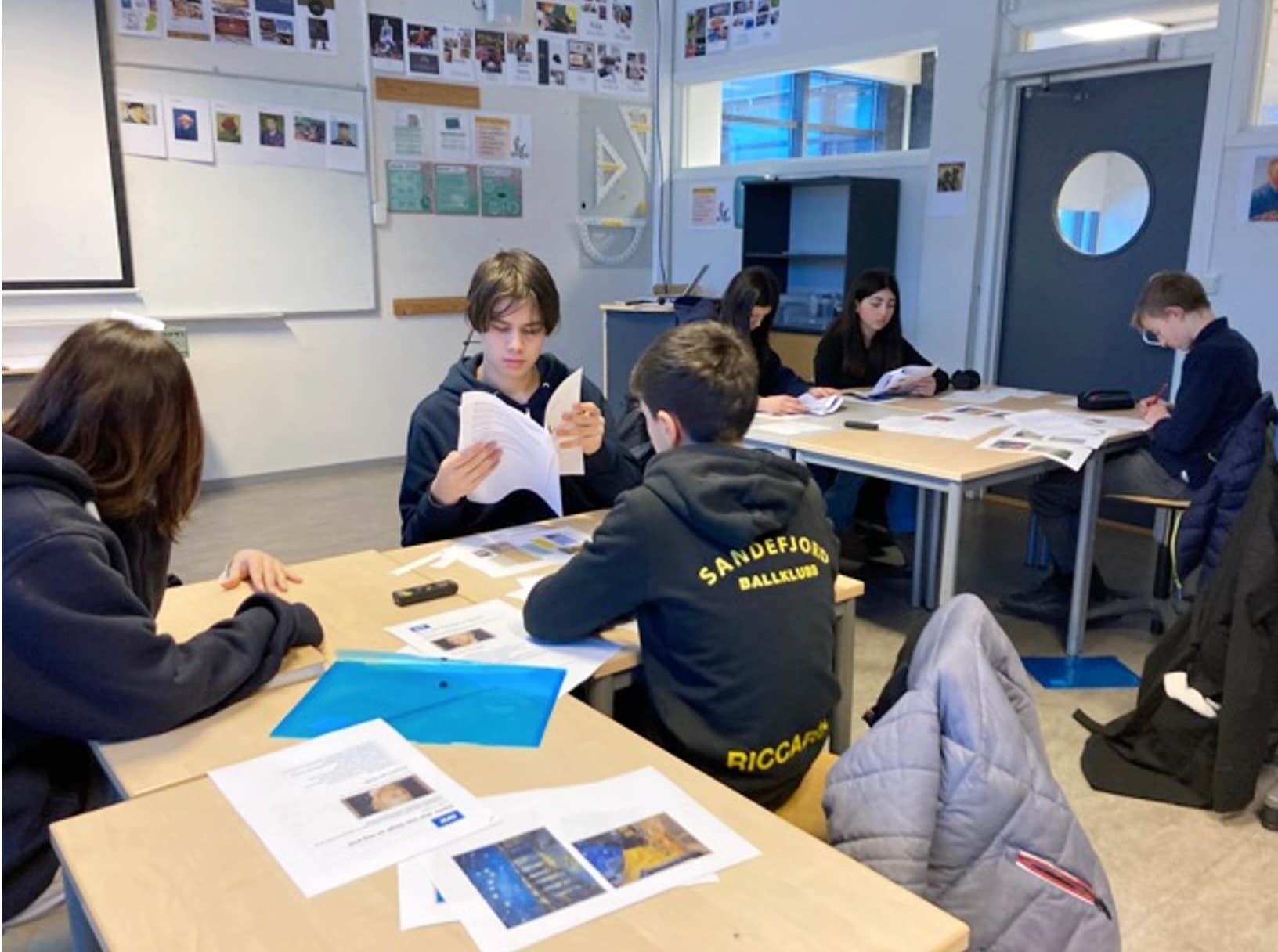 Van Gogh illustrasjon mobil