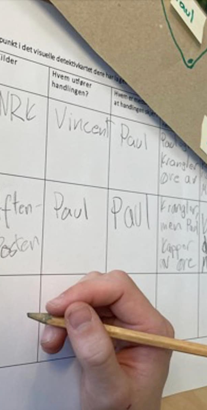 Van Gogh illustrasjon tablet